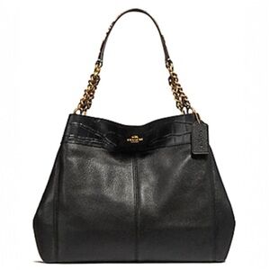 Coach Lexy Exotic Chain Shoulder Bag